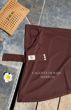 CAGOULE DE BAIN - MARRON
