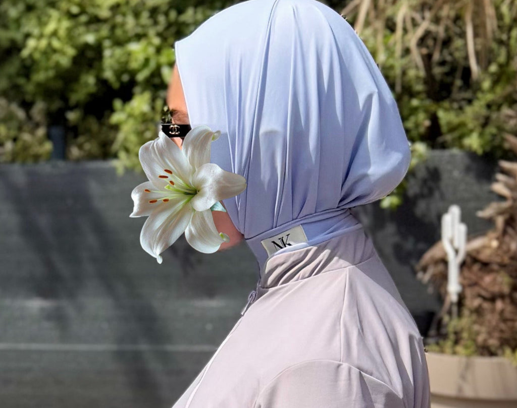CAGOULE DE BAIN - BABY BLUE