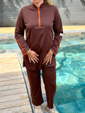 BURKINI MARRON