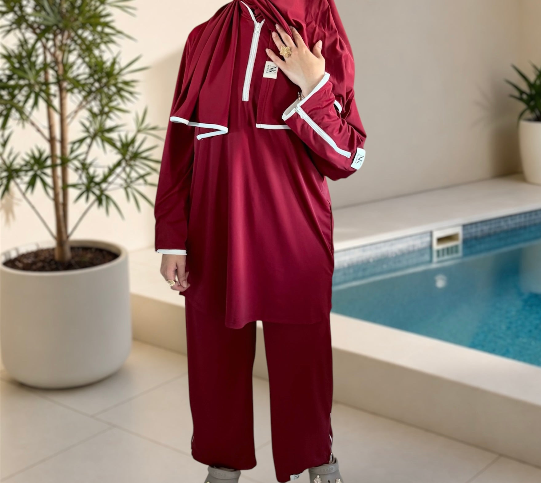BURKINI BORDEAUX