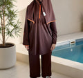 BURKINI MARRON