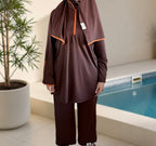 BURKINI MARRON