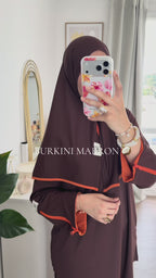 BURKINI MARRON