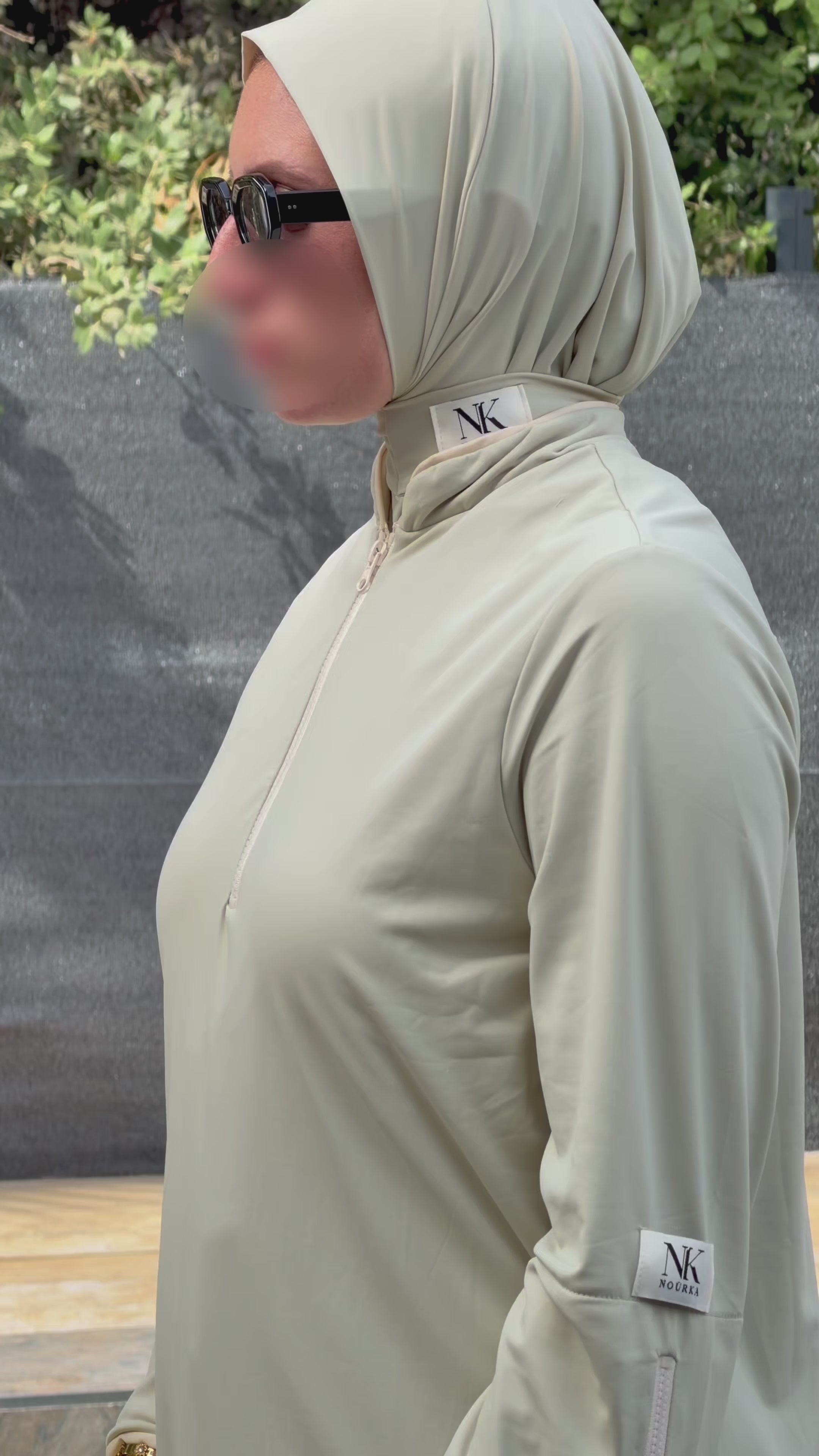 CAGOULE DE BAIN - MATCHA